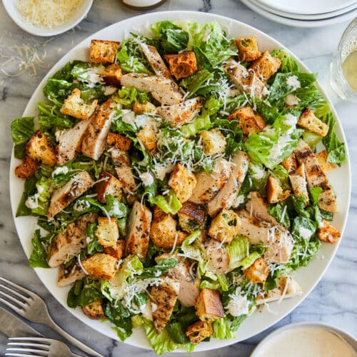 BBQ Chicken Caesar Crunch Salad