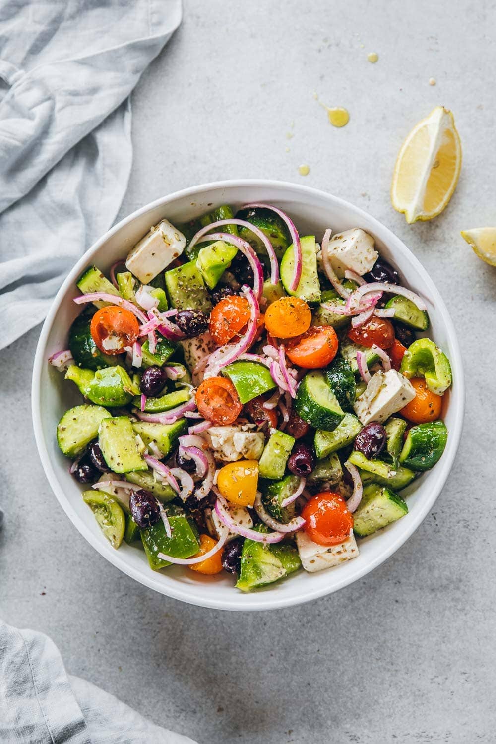 Feta & Olive Spanish Meat Salad